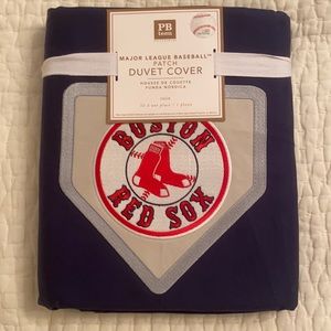 Pottery Barn Teen MLB Boston Red Sox Duvet - Twin